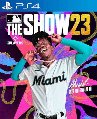 MLB The Show 23 baseball sports simulation video game for PlayStation 4 featuring updated team rosters, realistic gameplay mechanics, immersive Diamond Dynasty modes, and Storylines feature celebrating Negro Leagues baseball history