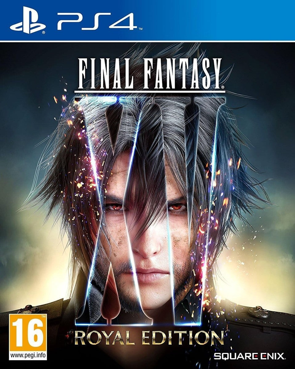 Final Fantasy XV Royal Edition role-playing video game for PlayStation 4 or Xbox One featuring the base game, expanded map areas, and all previously released DLC add-ons