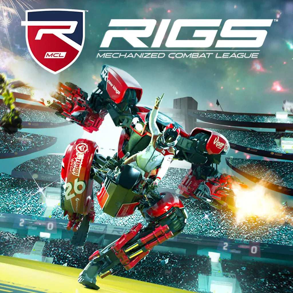 RIGS Mechanized Combat League fast-paced mecha sports action game for PlayStation 4, optimized for immersive PlayStation VR gameplay