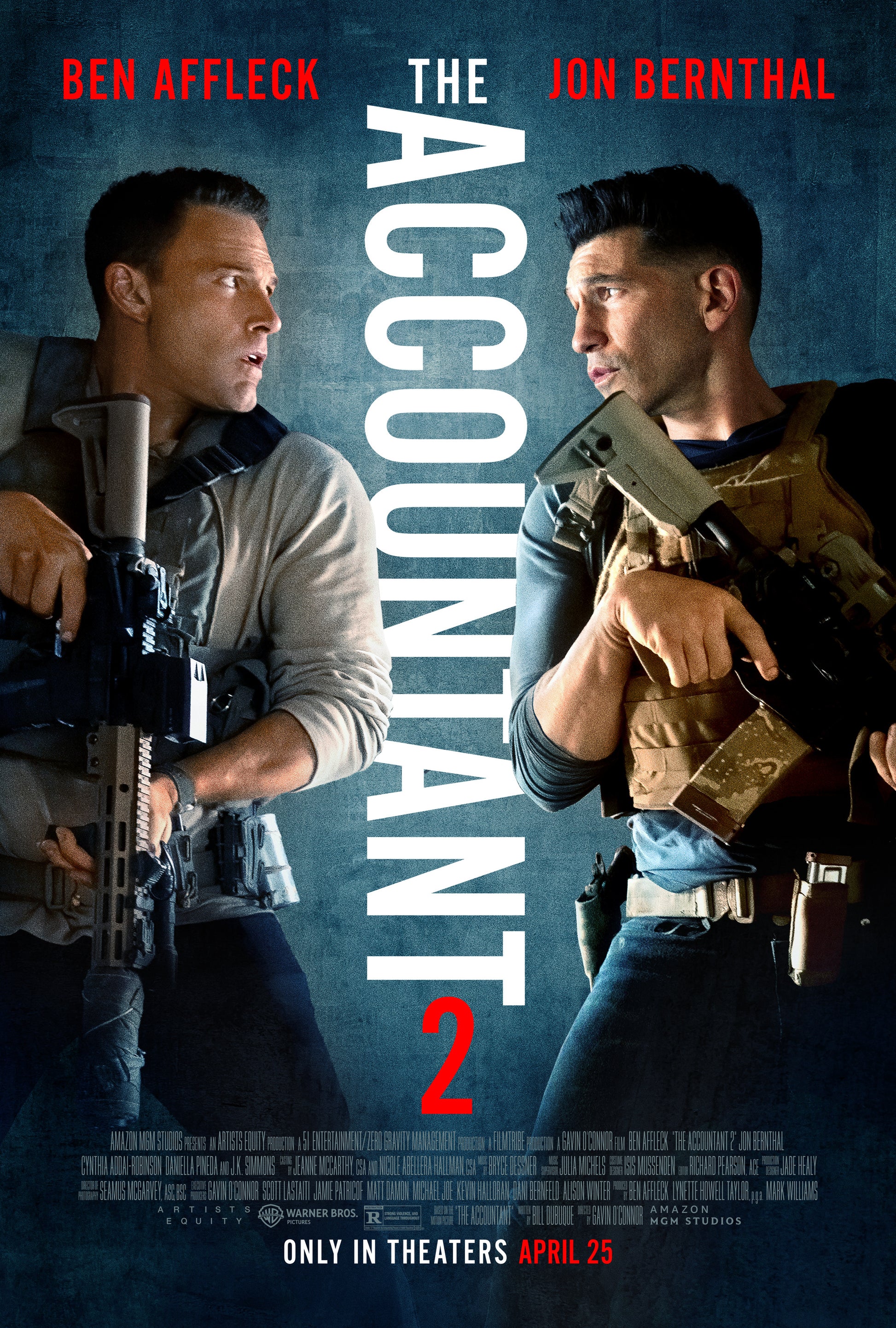 The Accountant 2 (2025) action-thriller movie featuring gripping criminal conspiracy plots, martial arts combat, and stellar performances starring Ben Affleck